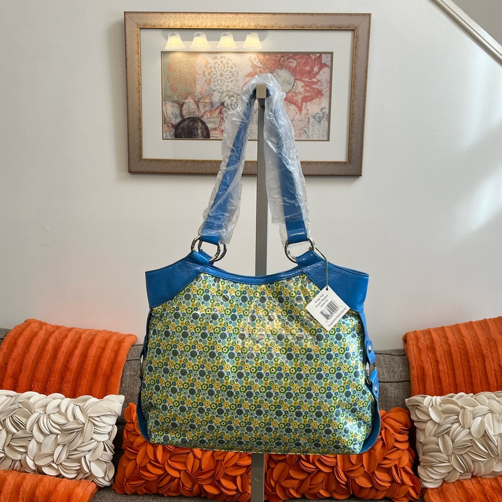 ❣️🆕Vera Bradley English Meadow Bridge Tote❣️ - Picture 4 of 12